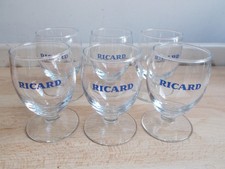 6 petits verres ballon RICARD