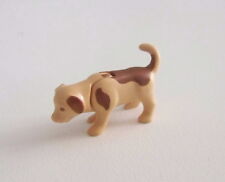 PLAYMOBIL (T3103) FARM & EQUESTRIAN - Brown Spotted Beige Puppy