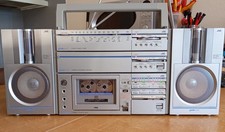 Vintage Ghettoblaster/Boombox JVC PC-5 "The Quintet" - Révisé 