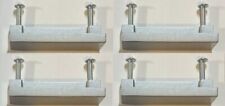 Ikea Hopen Dresser Silver Handles With Screws Part # 111417 ( Set Of 4 )