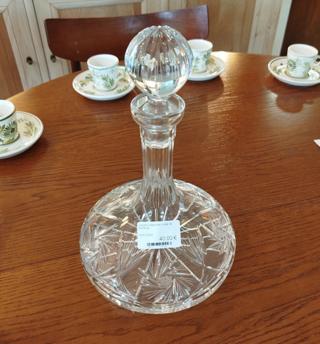 Carafe decanter cristal de - decanter,