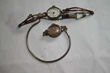 Antique YEMA Club & ELVIA Women's Mechanical Watches 