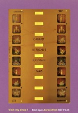 CARTE STÉRÉO COLORELIEF N° 927 "CABARET PIGALL'S" : NUS, FEMMES, ÉROTISME -P124