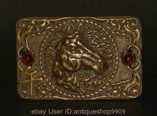 3 "Vieux cuivre incrusté Gem