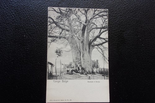 Congo belge carte - congo, postale