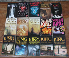 STEPHEN KING - LOT DE 15 LIVRES - POCHE/POCKET/J'AI LU - DE 1995 à 2019 - TBE