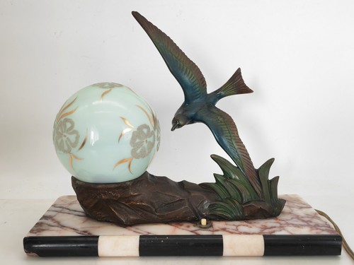 Lampe veilleuse art déco - veilleuse,
