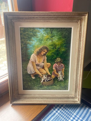 Tableau encadré sur toile