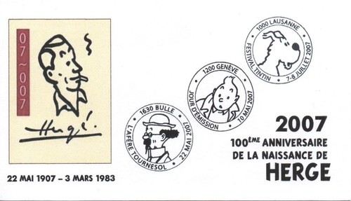 Suisse 2007 enveloppe 3 - enveloppe,