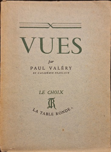 Paul valéry vues la - paul,