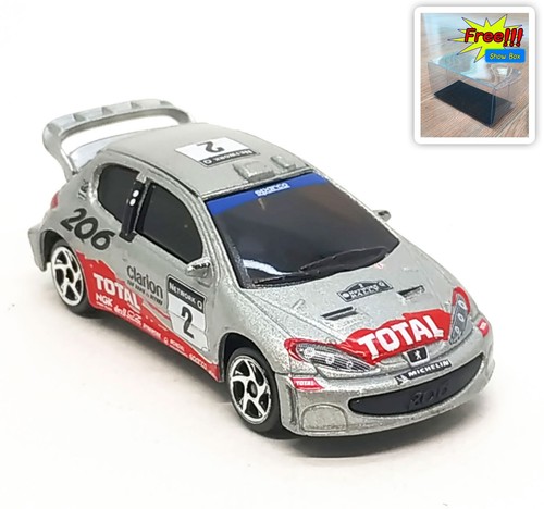 Majorette peugeot 206 wrc 2 - majorette,