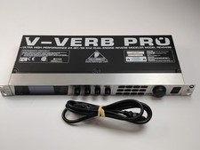 Silver Professional Studio Behringer V-VERB PRO REV2496 Effects Rack Sty. Tested