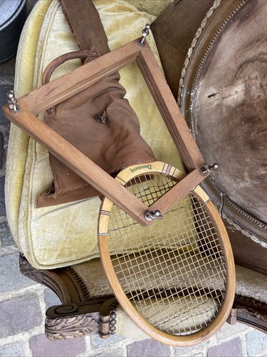 Ancienne raquette tennis - ancienne, de