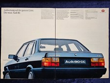 Audi 80 cc original advertisement from 1984