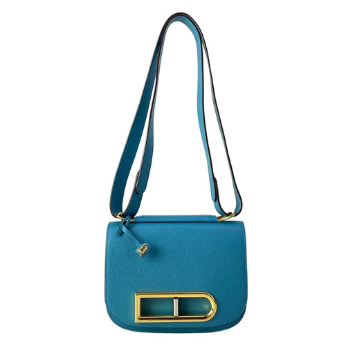 Delvaux lingot blue leather - lingot,