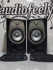 Infinity Alpha 20 Bookshelf Speakers.  Great Bass, Mid, High Sound. Good Conditi
