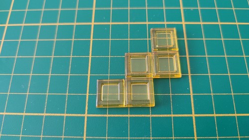 Polyominos jaune pentominos - , en