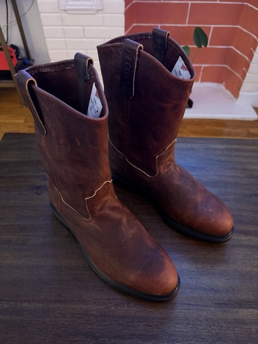 Men red wing boots - wing, 10