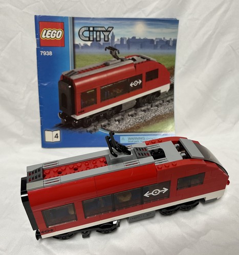 Lego city passenger train - train, 7938