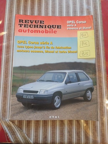 Revue technique opel - corsa, a