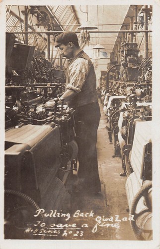 Carte postale ouvrier - carte,