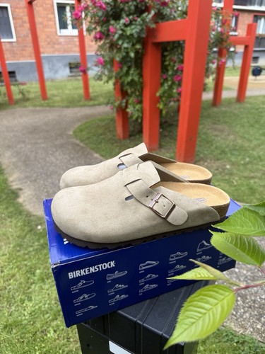 Birkenstock boston taupe - birkenstock,
