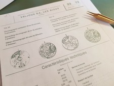 Fournitures/Parts Valjoux