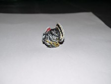 FIGURINE EN ALU FERME OIE