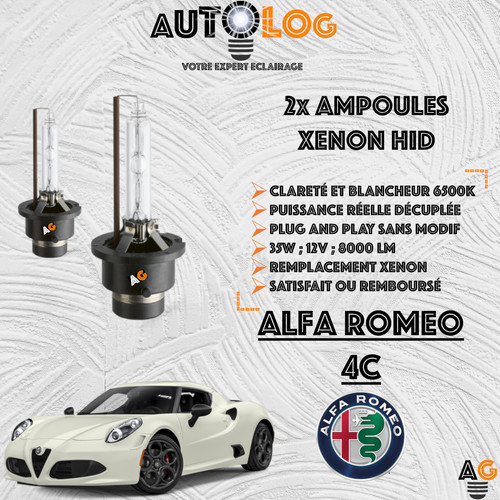 Kit ampoule xenon hid alfa - xenon,