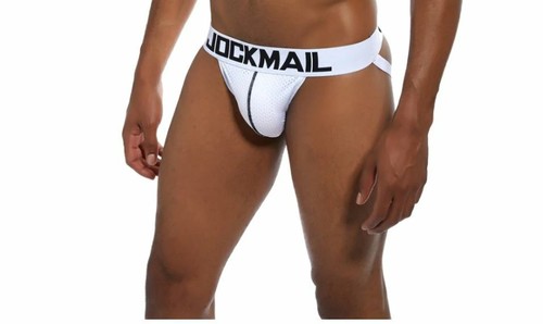 Jockstrap jockmail neuf blanc - jockstrap,