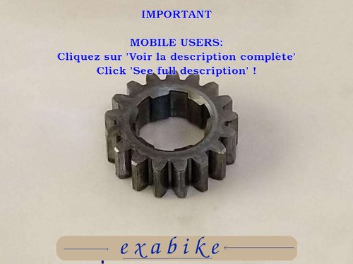 Pignon pour daelim 100 - pignon,
