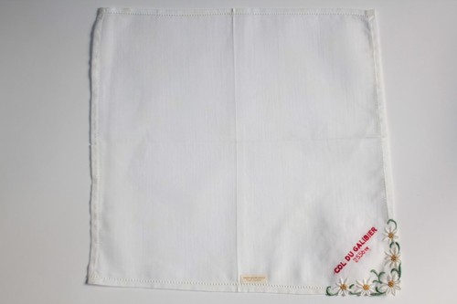Mouchoir brodé coton - , du