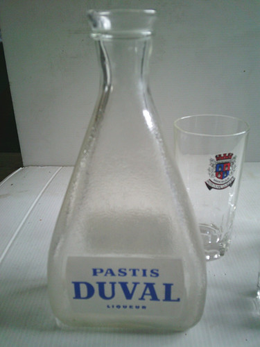 Carafe alcool pastis duval - alcool,