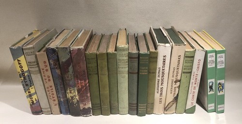 Lot livres bibliotheque - 19,
