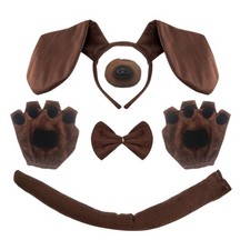 5 Pièces Chiot Chien Costume