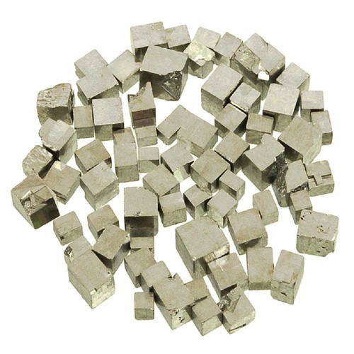 Pierres brutes pyrite cubique