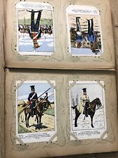 Collection Ancienne  De Cartes Uniformes Premier Empire 