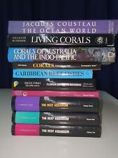 Corals, Reef Fishes library, reef systems Delbeek, Cousteau, Sprung