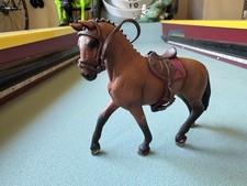 Schleich Hanoverian Mare 13817 Figure Brown Horse Pink Dressage 2016 Retired