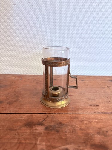 Ancien bougeoir photophore - ancien,