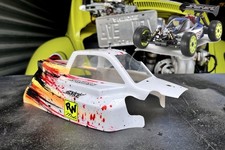 Kyosho MP9 RC 1:8 Bitty Designs FORCE Cut Nitro Body Shell USED - EXCELLENT