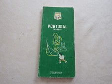 Antique Green Guide MICHELIN PORTUGAL MADERE 1970