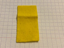 PLAYMOBIL YELLOW BLANKET FOR HORSE OR BED FABRIC 8 X 4