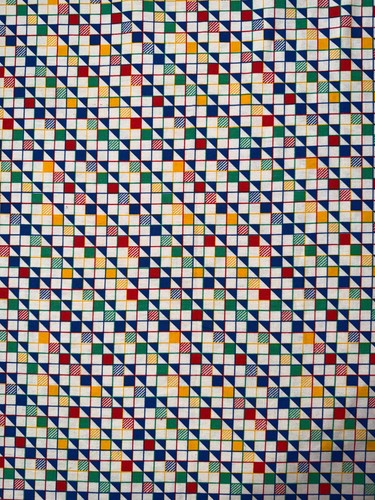 Tissu ancien coton décor - coton,