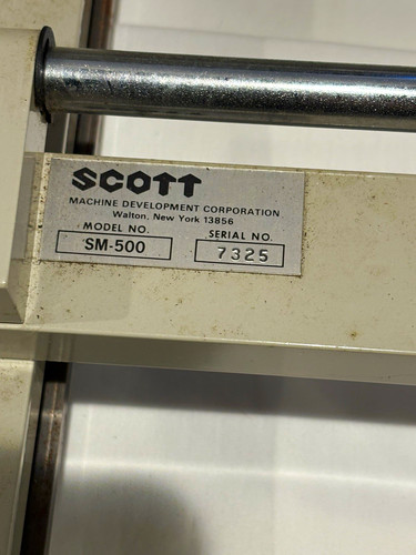 Scott 500 signgraver manual - scott,