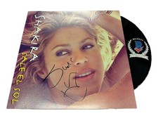 SHAKIRA SIGNED AUTOGRAPH SALE EL SOL ALBUM LP VINYL BAS BECKETT