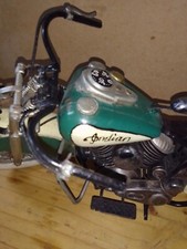 Moto en métal Indian Chief