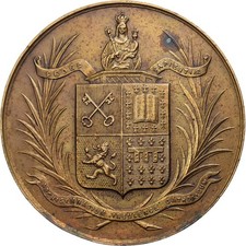 France, Médaille, Université Catholique de Lille, Bronze, TTB