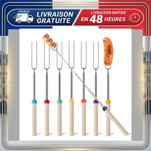 Brochettes barbecue acier - brochettes,