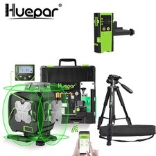 Huepar Niveau Laser 4D Vert